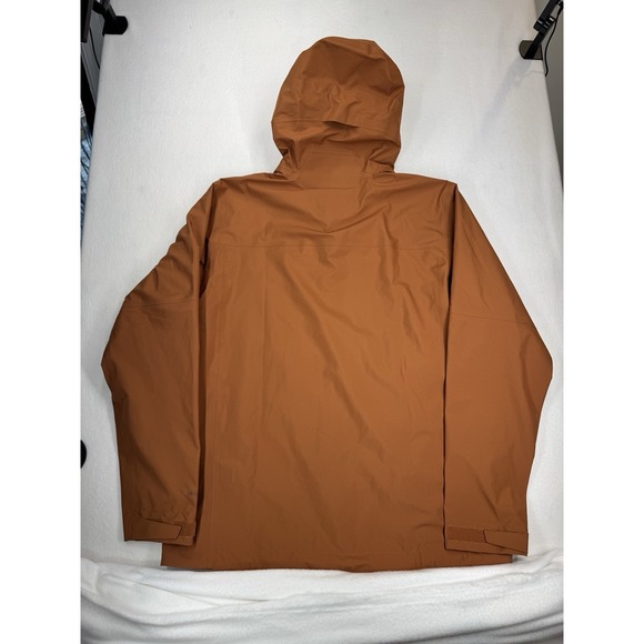 Patagonia Men's Boulder Fork Rain Jacket NWT Robin Brown Size Small - Picture 2 of 4